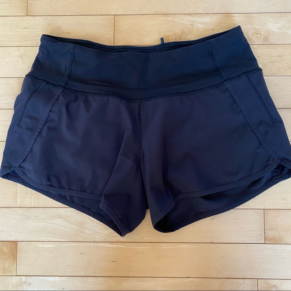 lululemon athletica Black Athletic Shorts